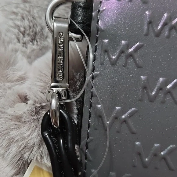 MICHAEL KORS JET SET SMALL LOGO PATENT LEATHER COIN PURSE ✨NWT✨ - Picture 5 of 9